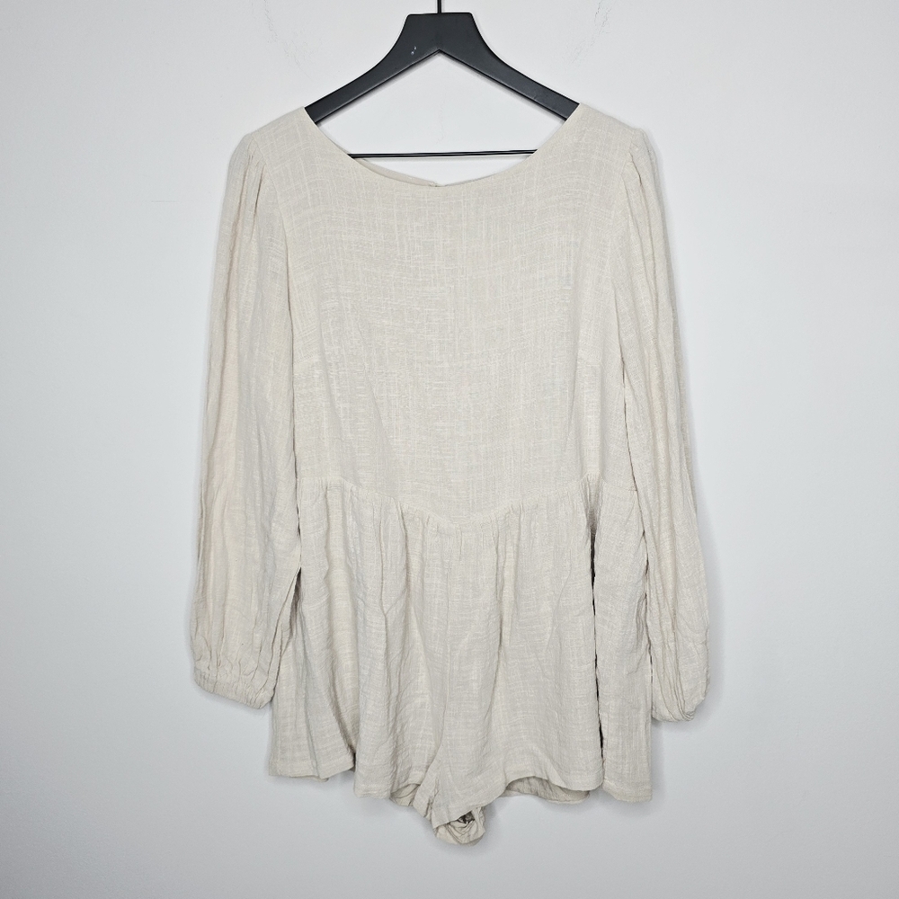 Lumiere Cotton Romper Size Medium NWT